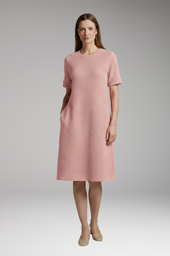 Women's Casual Dress with Relaxed Cut and Practical Pockets 14