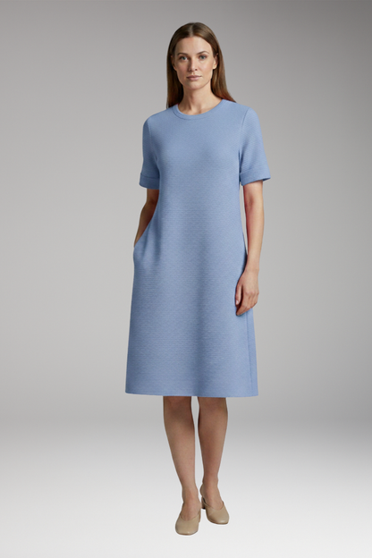 Women's Casual Dress with Relaxed Cut and Practical Pockets 7