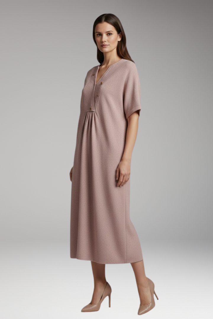 Women's Dress with Knit Design and Versatile Style 2