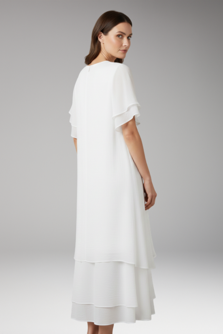 Women's Elegant Dress with Light Silhouette and Versatile Design 2