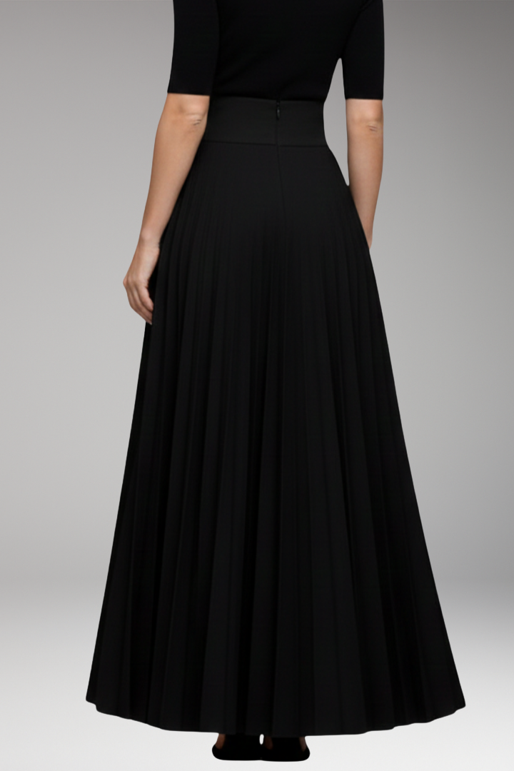 Women's Maxi Skirt with High Waist and Pockets 3
