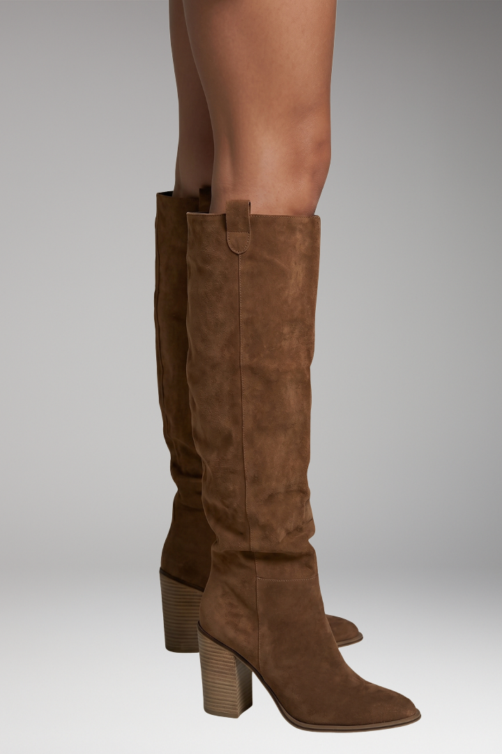 Women's Orthopedic Boots with Knee-High Shaft and Cushioned Insoles 3