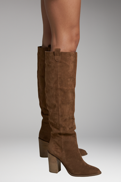 Women's Orthopedic Boots with Knee-High Shaft and Cushioned Insoles 3