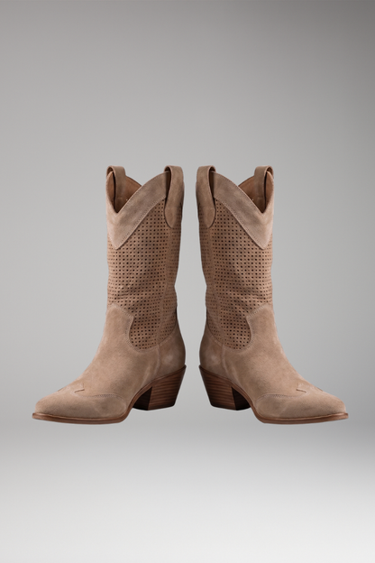 Women's Orthopedic Cowboy Boots with Gel-Filled Sole and Enhanced Stability 1