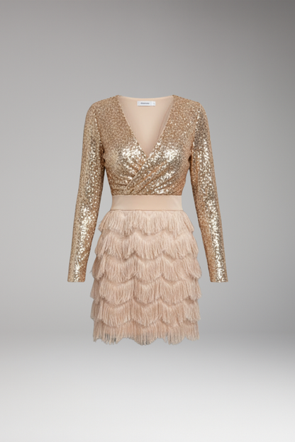 Women's Party Dress with Classic Design and Structured Fit 1