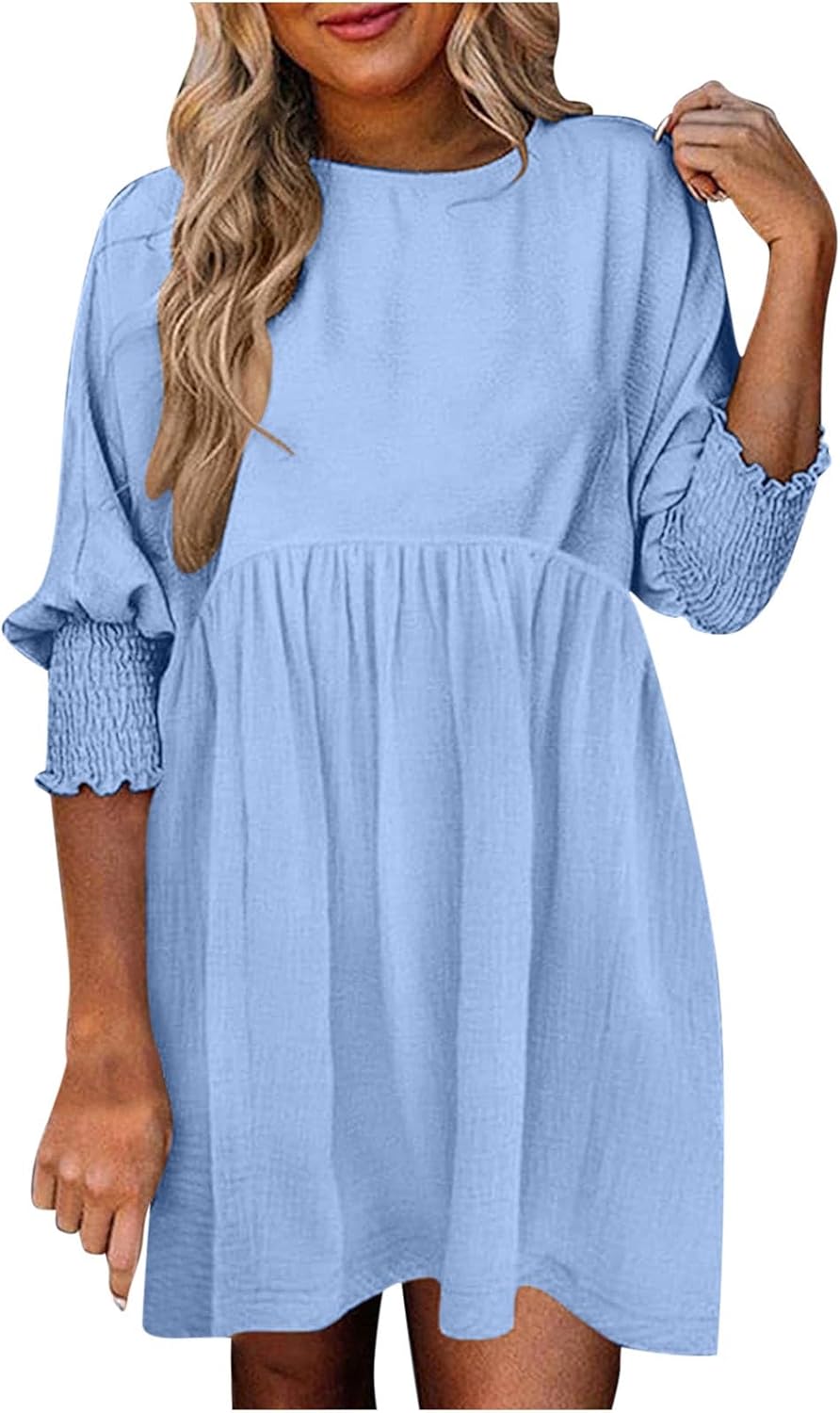 Women's Summer Dress | Smocked Cuff Mini 2