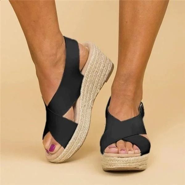 Women's Wedge Sandals | Closed Toe Lightweight 0