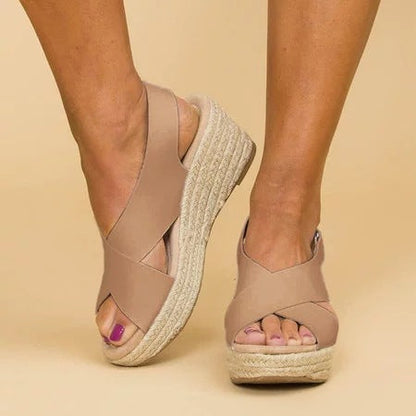 Women's Wedge Sandals | Closed Toe Lightweight 1