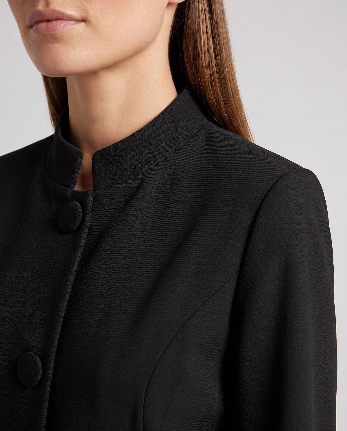 Women's A-Line Button Coat | Structured & Comfortable Fit