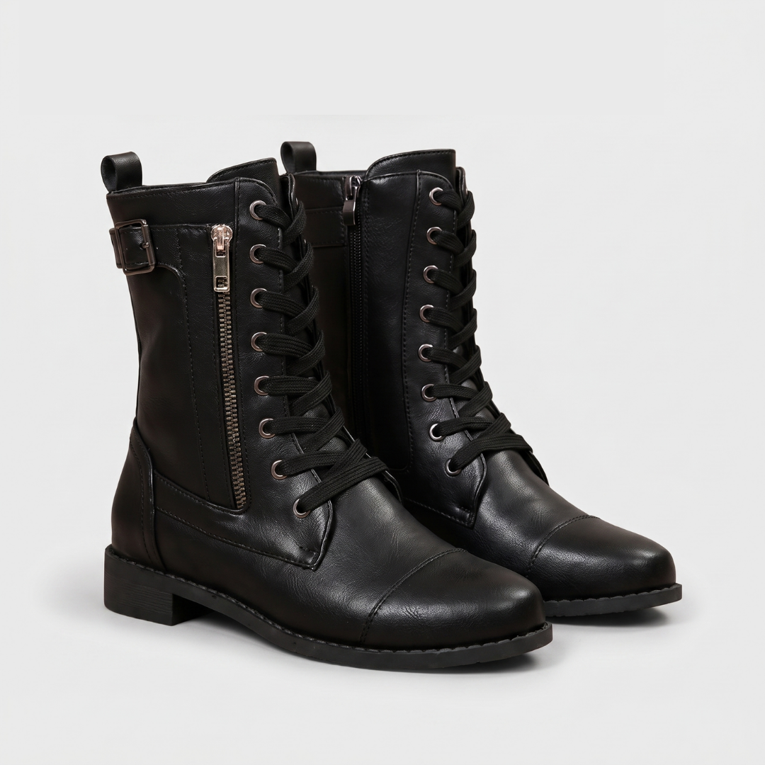 Women's Ankle Boots | Adjustable Lace-Up Fit