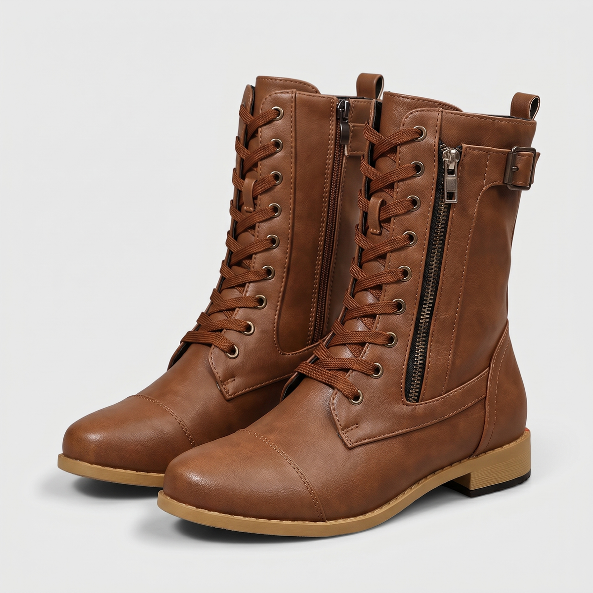 Women's Ankle Boots | Adjustable Lace-Up Fit