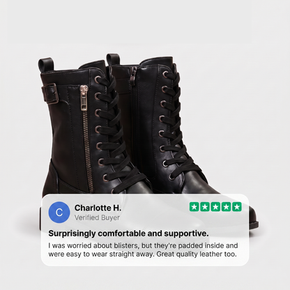 Women's Ankle Boots | Adjustable Lace-Up Fit