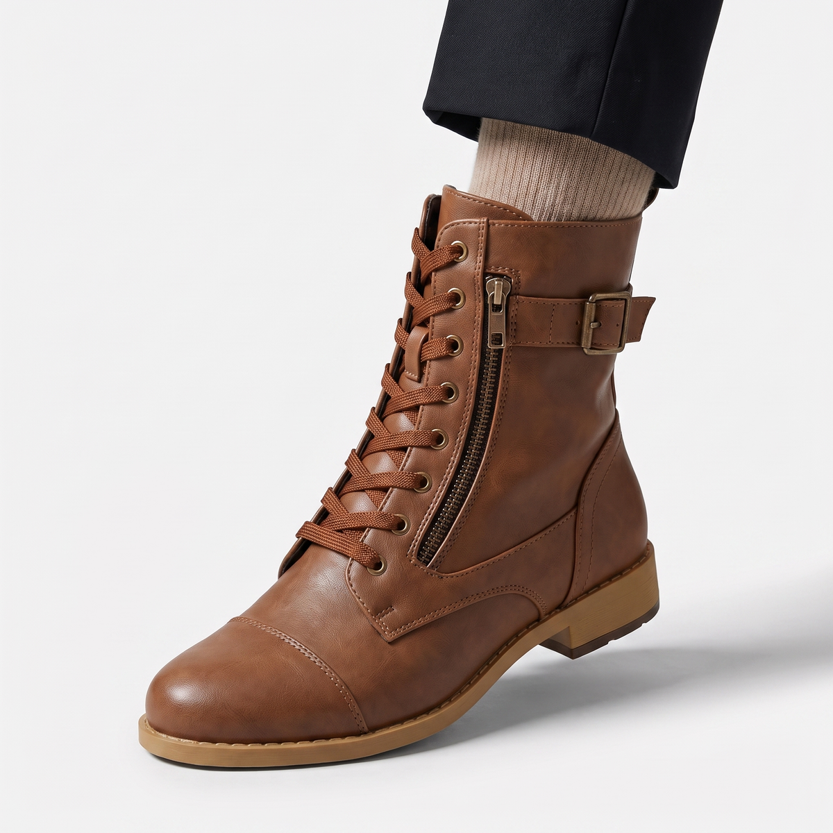 Women's Ankle Boots | Adjustable Lace-Up Fit