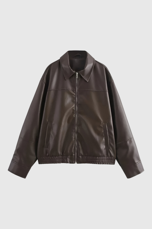 Women's Aviator Jacket | Relaxed Fit for Effortless Style