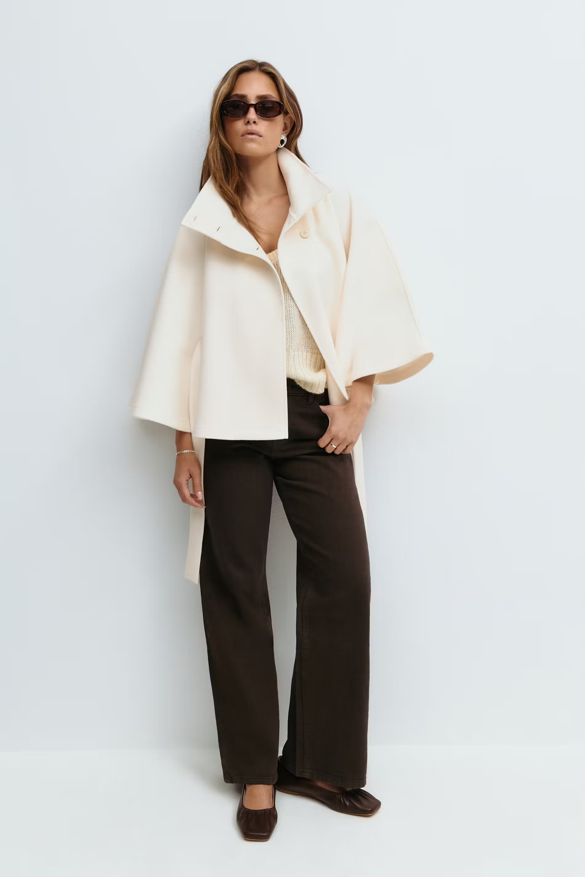 Women's Belted Coat | Waist-Defining Silhouette