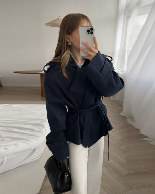 Women's Belted Coat | Wind Proof & Warm