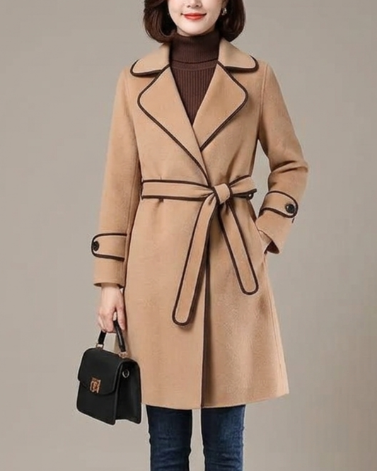 Women's Belted Trench Coat | Longline & Tailored Fit