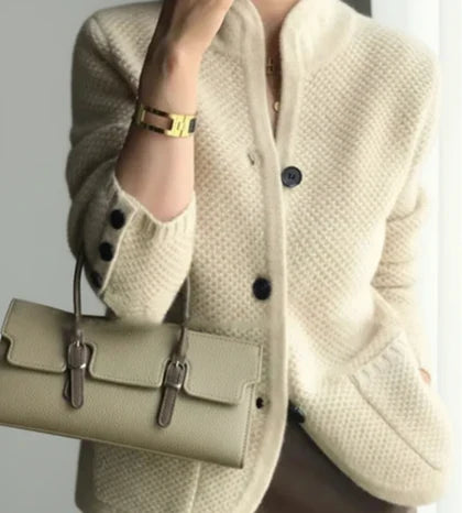 Women's Cable Knit Cardigan | Button-Front & Cosy Fit