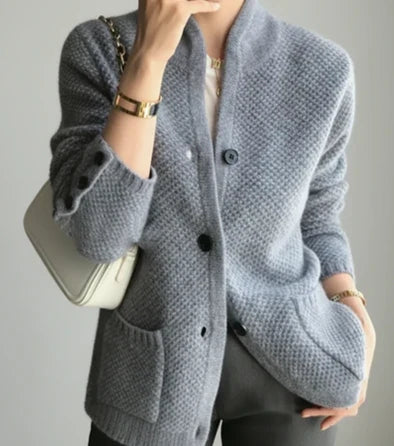 Women's Cable Knit Cardigan | Button-Front & Cosy Fit