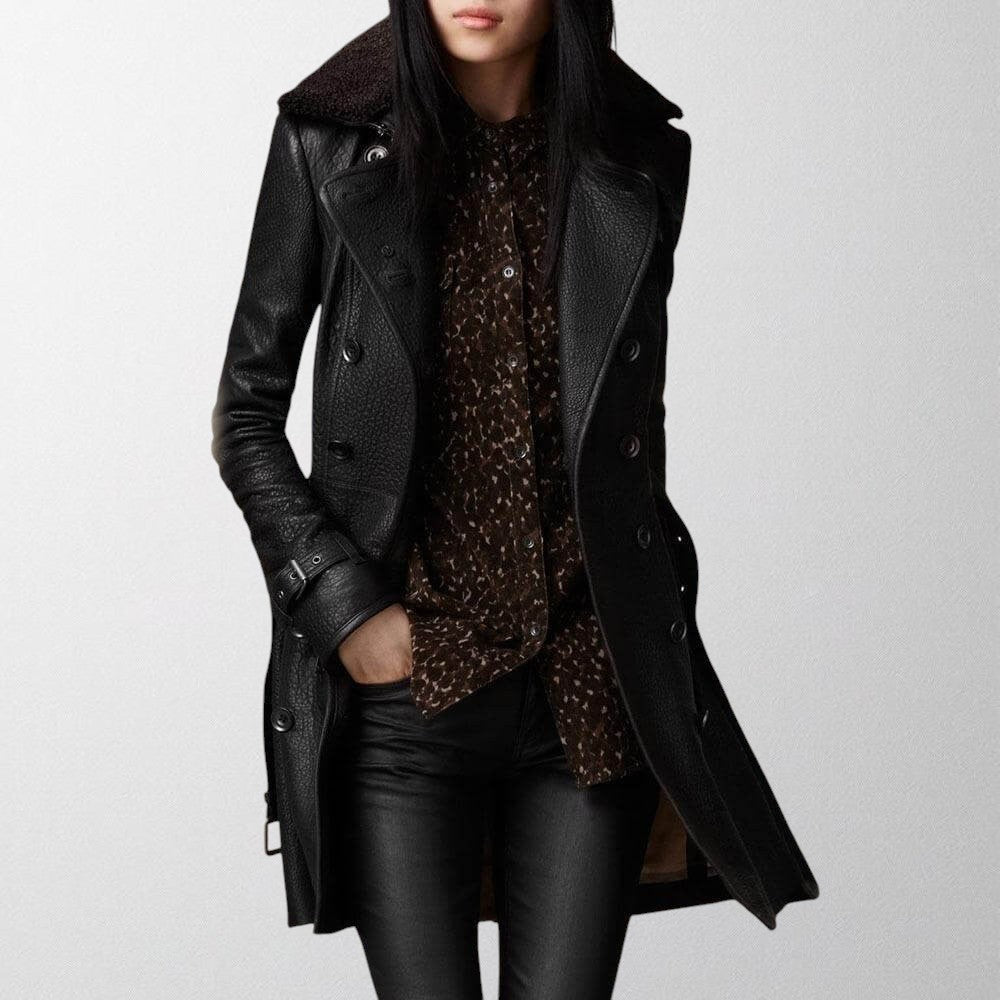 Women's Coat | Fur Collar