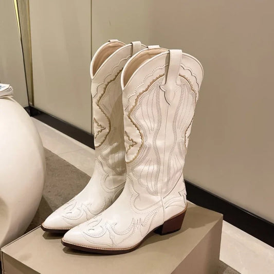 Women's Cowboy Boots | Pointed Toe & Stable Heel