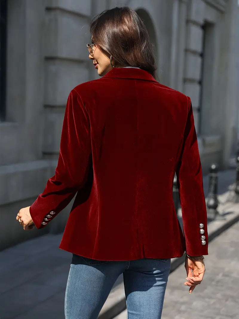 Women's Fitted Blazer | Long Sleeve & Structured Fit