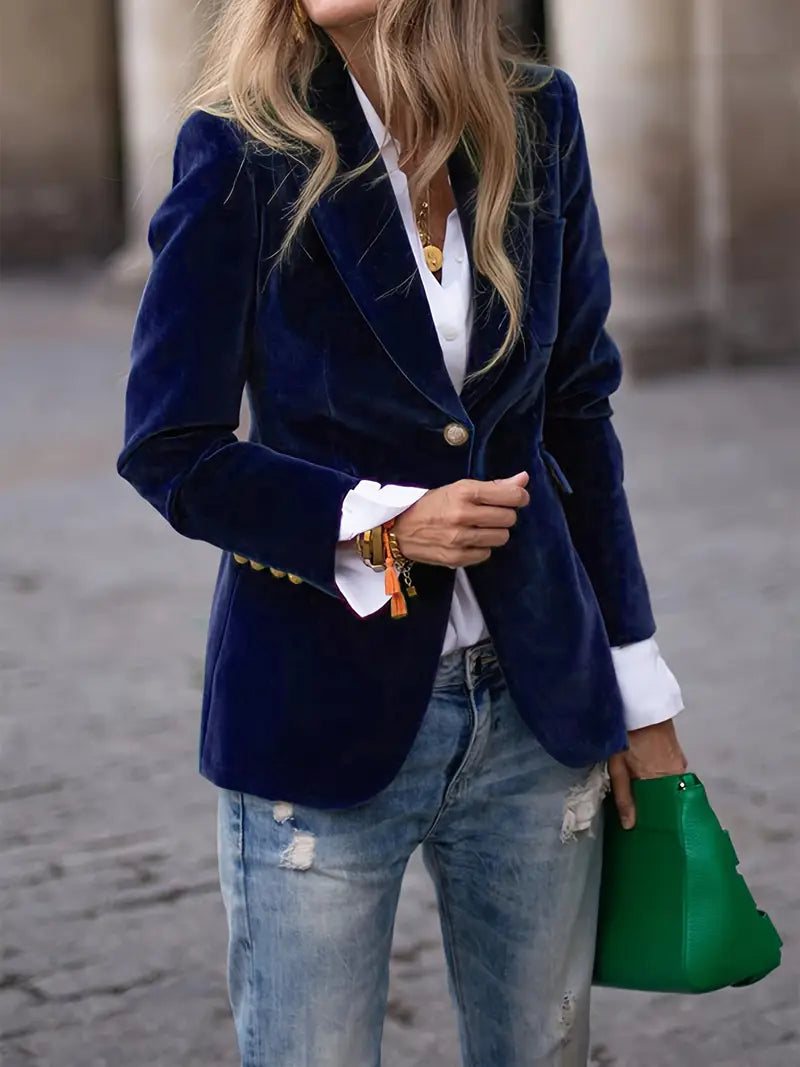 Women's Fitted Blazer | Long Sleeve & Structured Fit
