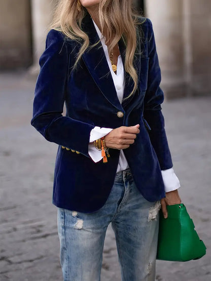 Women's Fitted Blazer | Long Sleeve & Structured Fit
