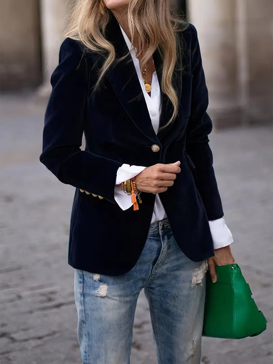 Women's Fitted Blazer | Long Sleeve & Structured Fit