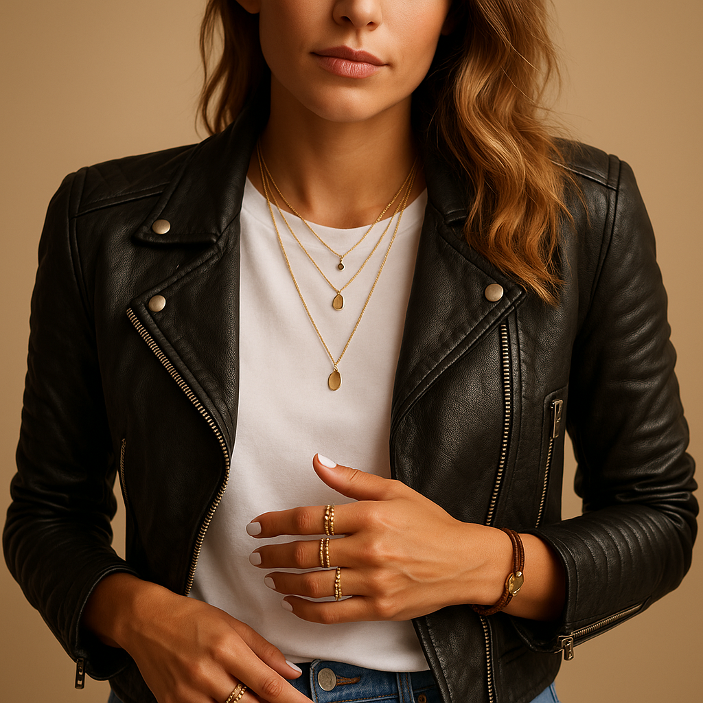 Women's Fitted Jacket | Classic Collar Design