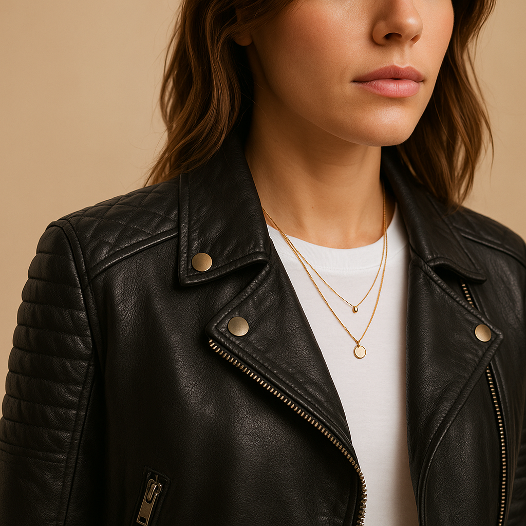 Women's Fitted Jacket | Classic Collar Design