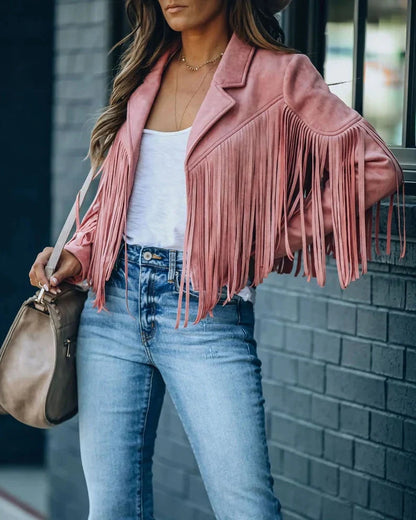 Women's Fringe Jacket | Statement Style