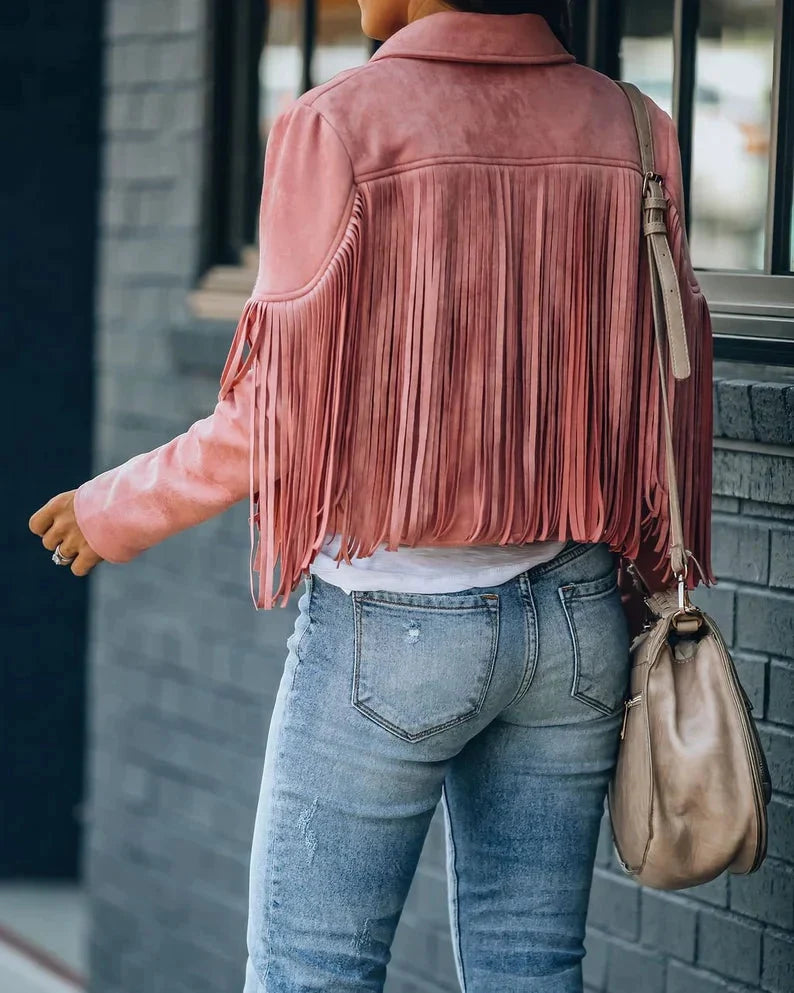Women's Fringe Jacket | Statement Style