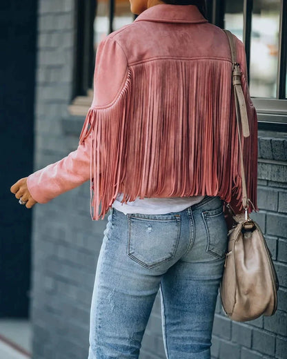 Women's Fringe Jacket | Statement Style