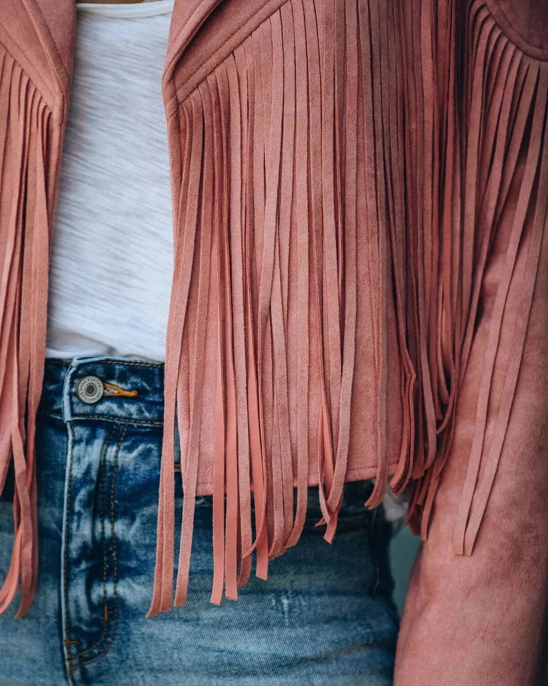 Women's Fringe Jacket | Statement Style