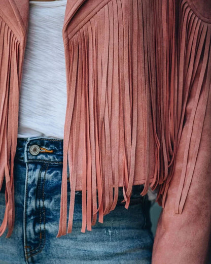 Women's Fringe Jacket | Statement Style