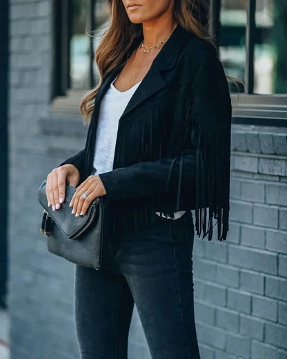 Women's Fringe Jacket | Statement Style