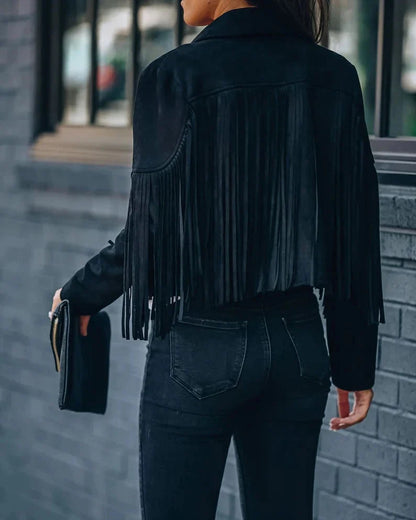Women's Fringe Jacket | Statement Style