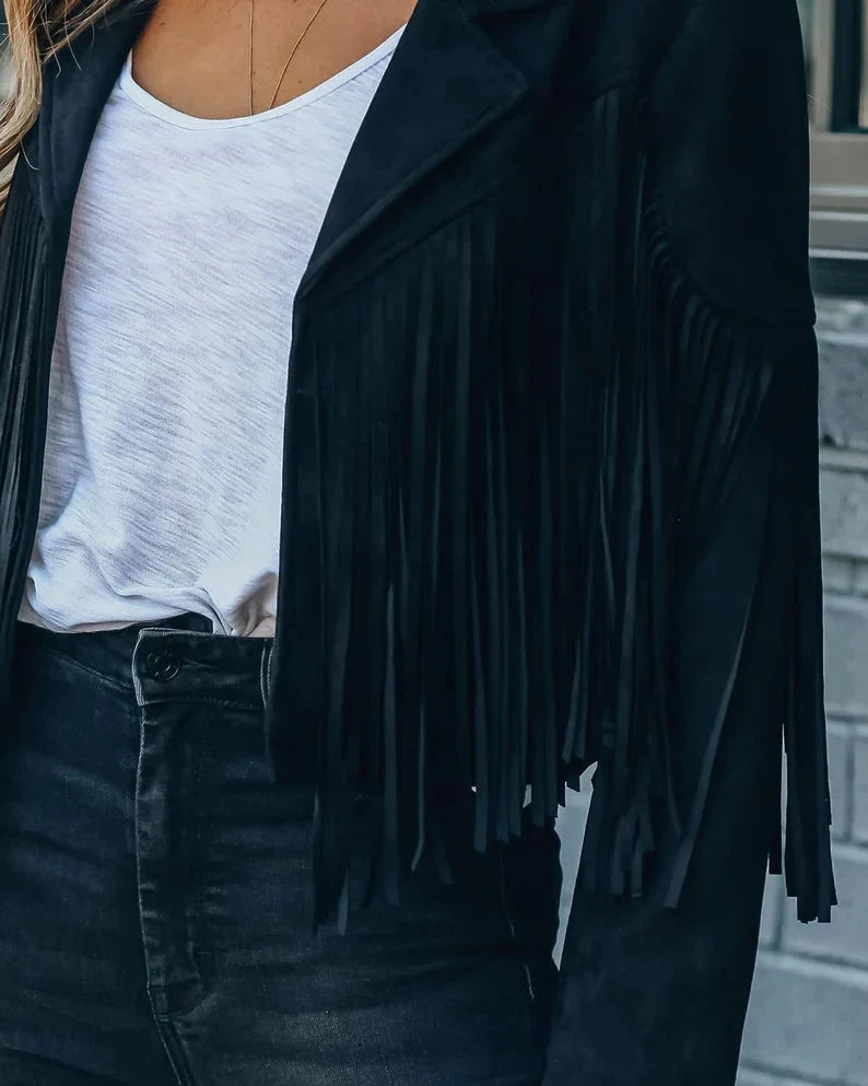 Women's Fringe Jacket | Statement Style