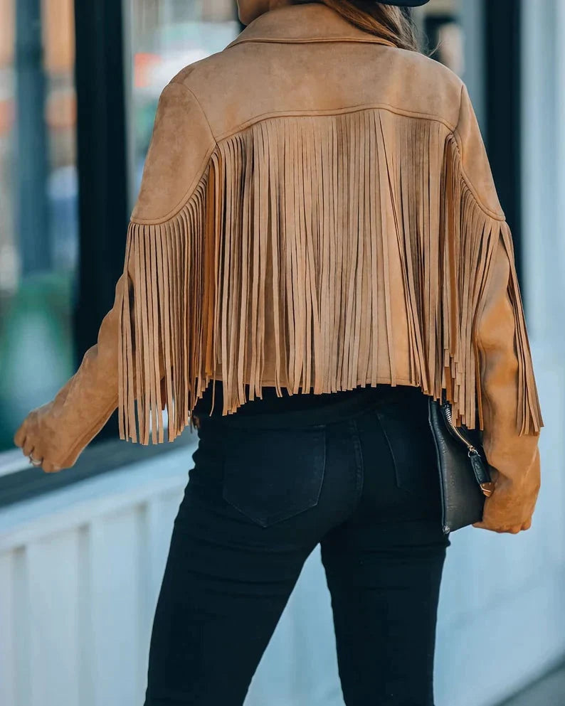 Women's Fringe Jacket | Statement Style