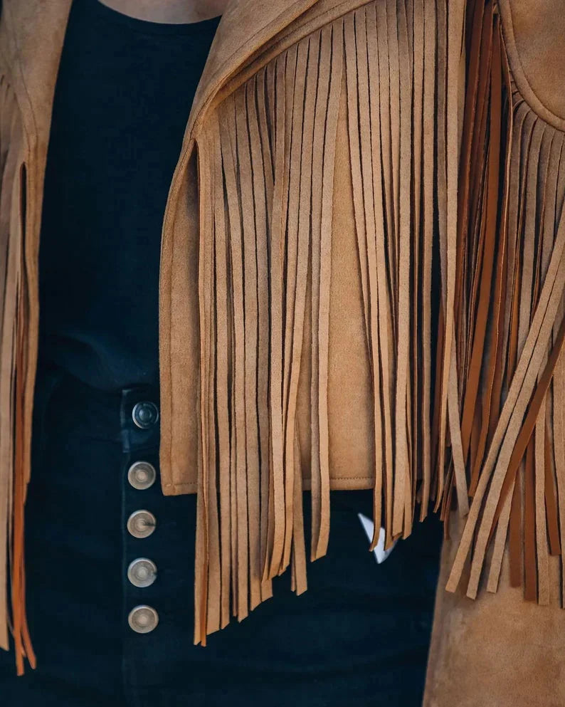 Women's Fringe Jacket | Statement Style