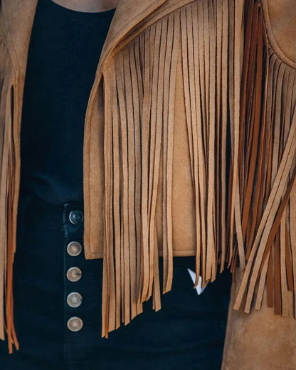 Women's Fringe Jacket | Statement Style