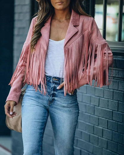 Women's Fringe Jacket | Statement Style