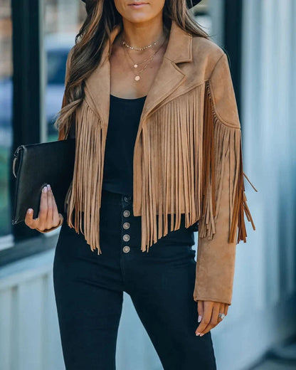 Women's Fringe Jacket | Statement Style