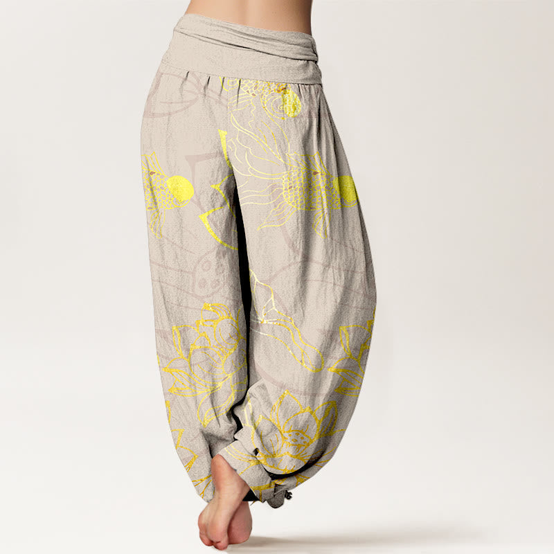 Women's Harem Trousers | Wide Leg & Breathable Comfort