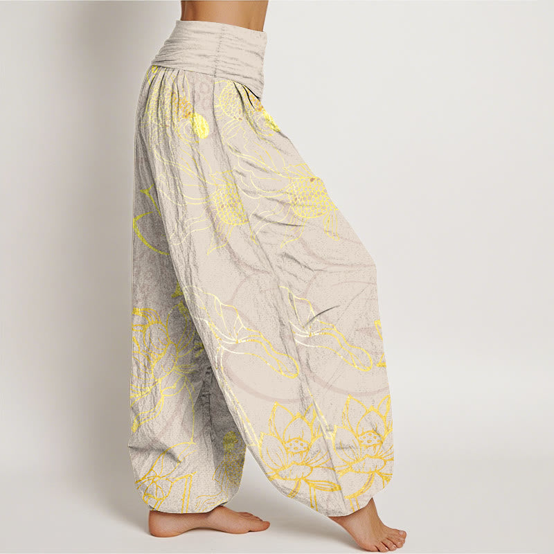 Women's Harem Trousers | Wide Leg & Breathable Comfort