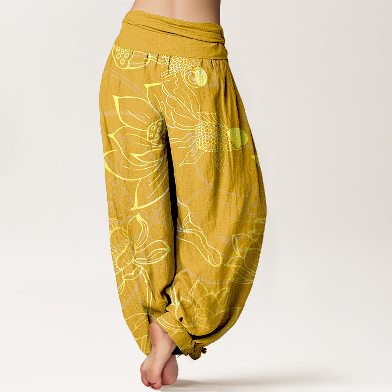 Women's Harem Trousers | Wide Leg & Breathable Comfort