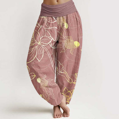 Women's Harem Trousers | Wide Leg & Breathable Comfort
