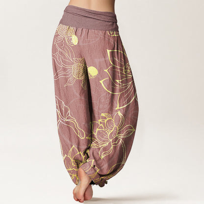 Women's Harem Trousers | Wide Leg & Breathable Comfort