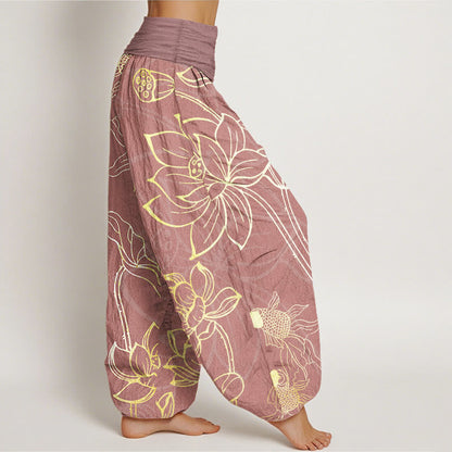 Women's Harem Trousers | Wide Leg & Breathable Comfort
